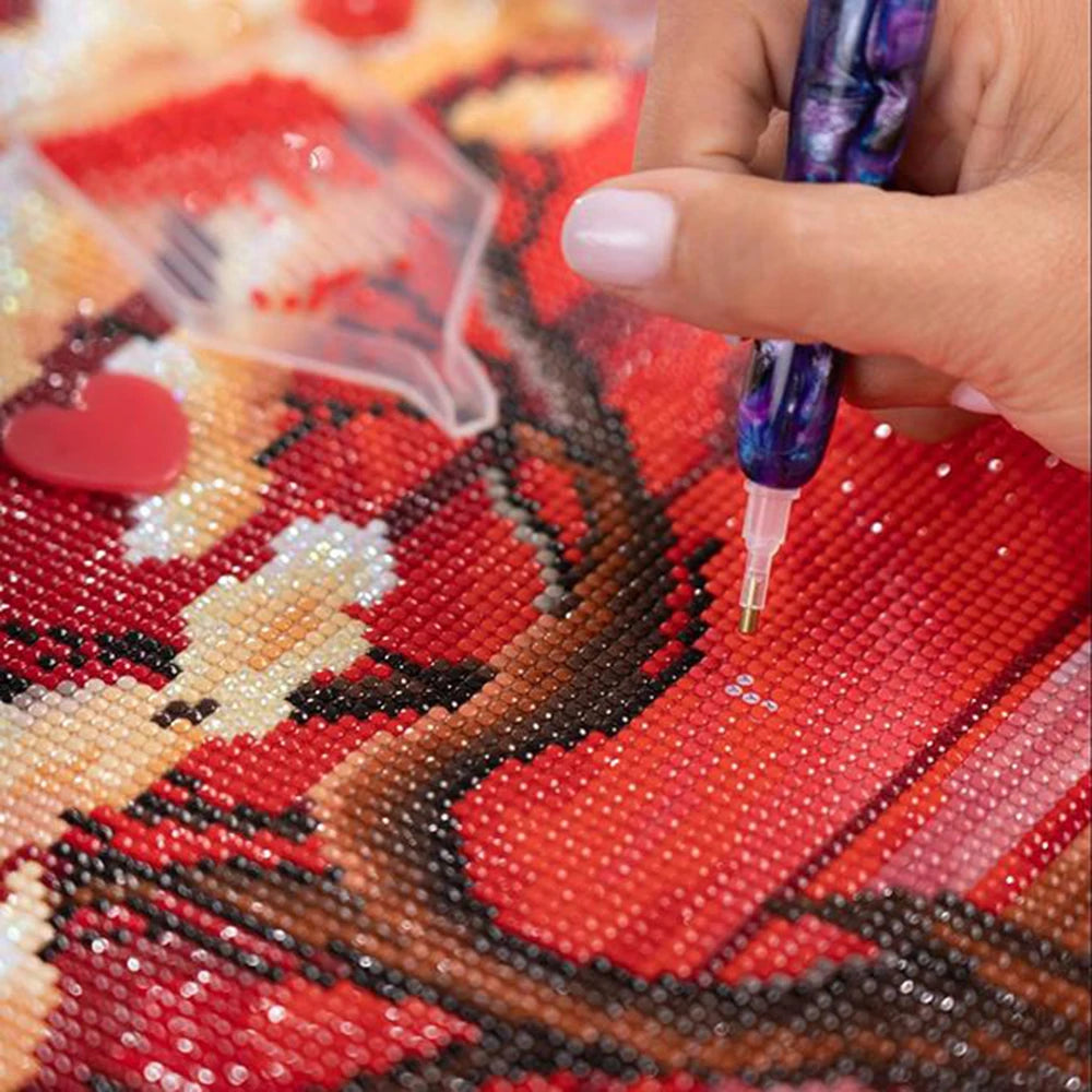 Custom Photo Diamond Painting Kit — Premium (200 AB Diamond Colors)