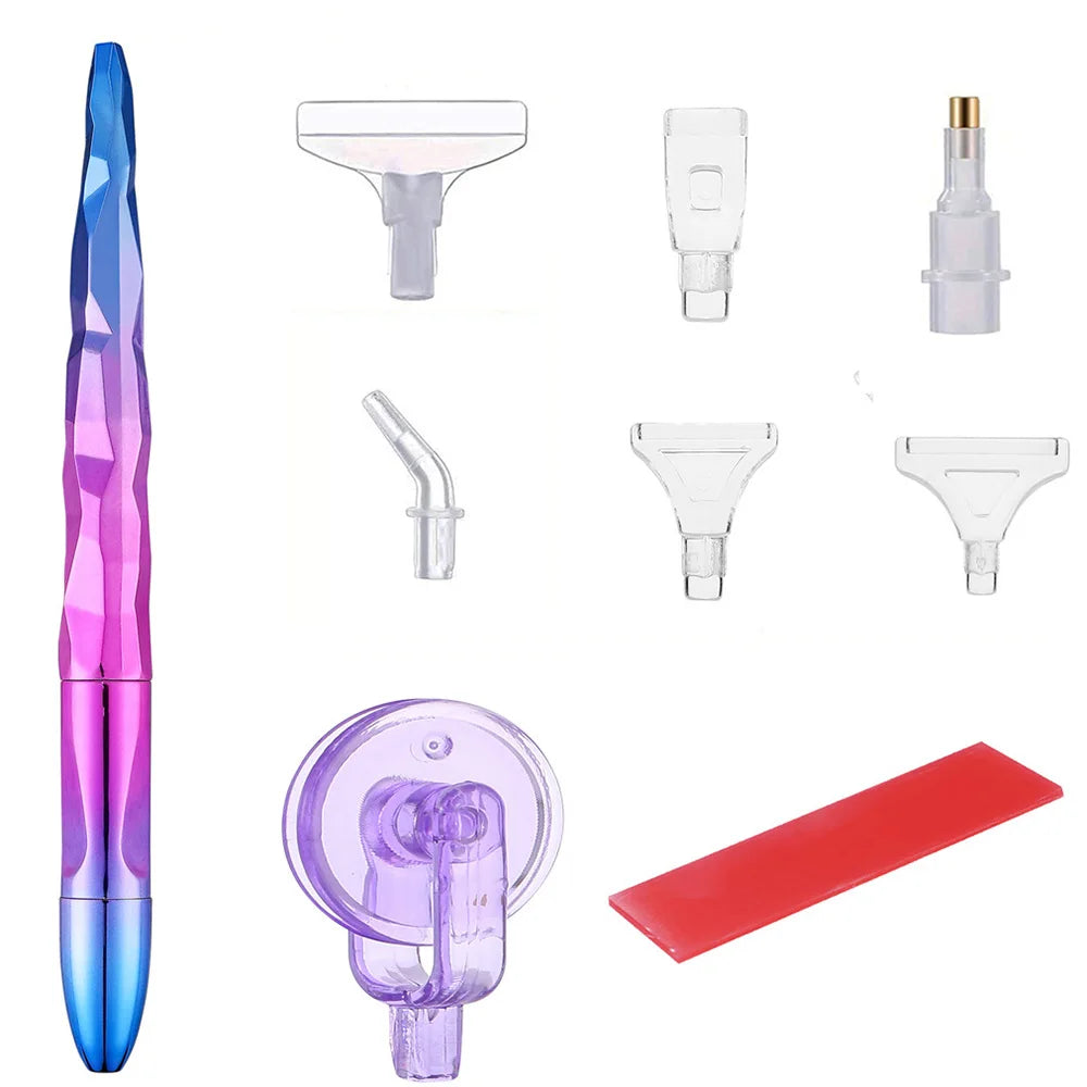Diamond Painting Tool Set — Drill Pen, Roller & Glue Clay