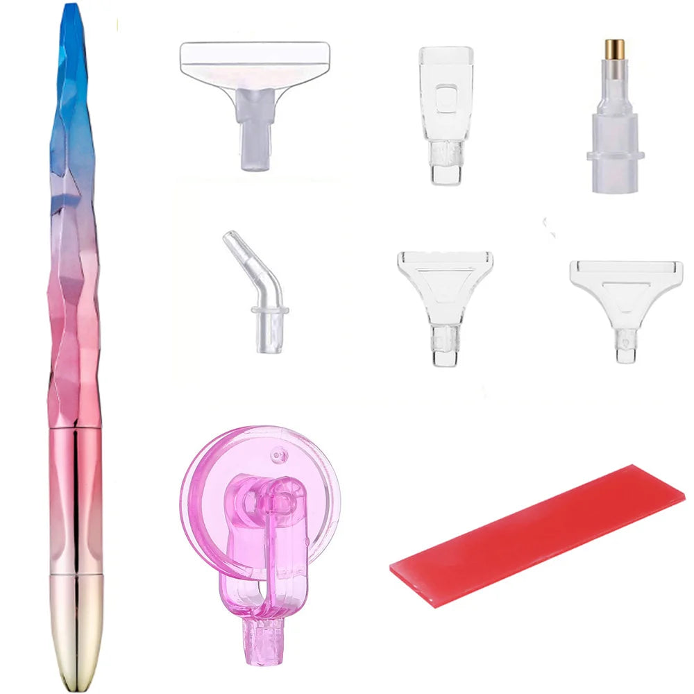 Diamond Painting Tool Set — Drill Pen, Roller & Glue Clay