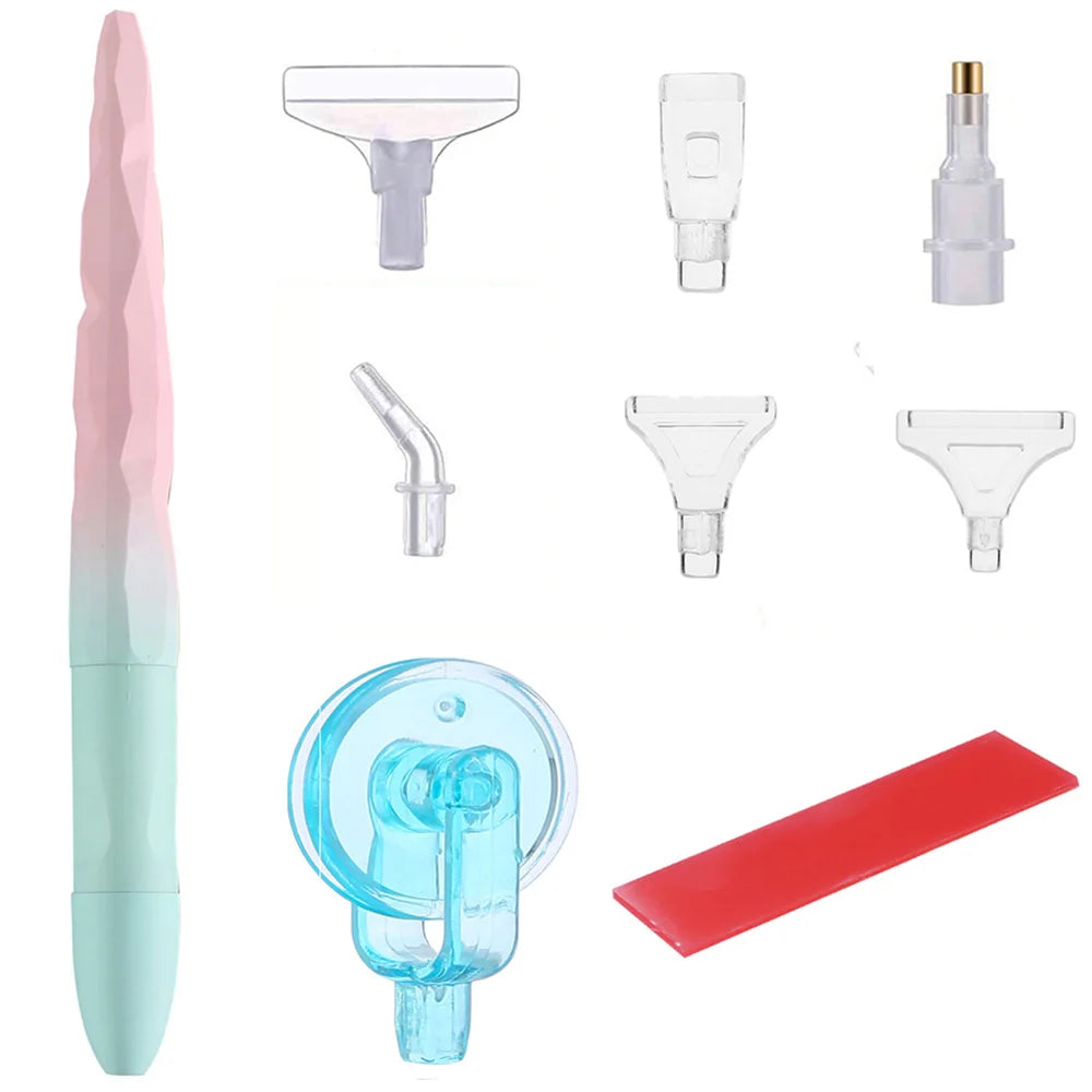 Diamond Painting Tool Set — Drill Pen, Roller & Glue Clay