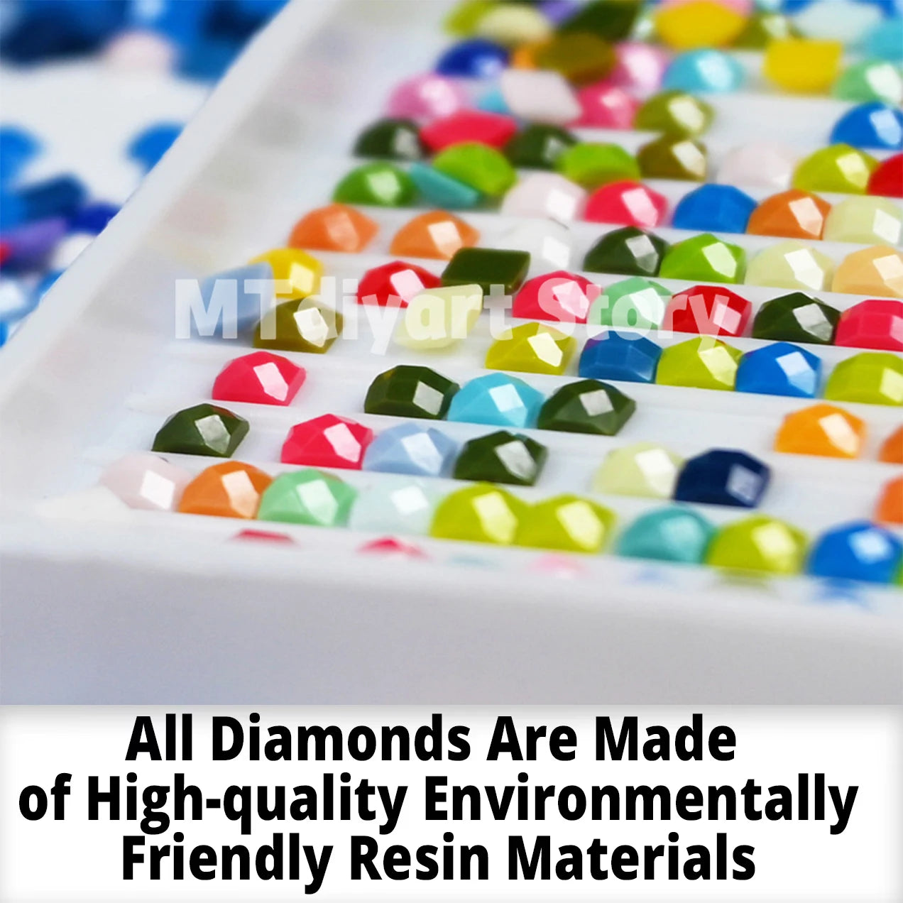 Custom Photo Diamond Painting Kit — Premium (200 AB Diamond Colors)