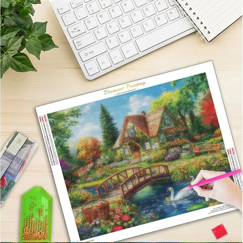 Landscape Diamond Painting Kit — Find Your Calm