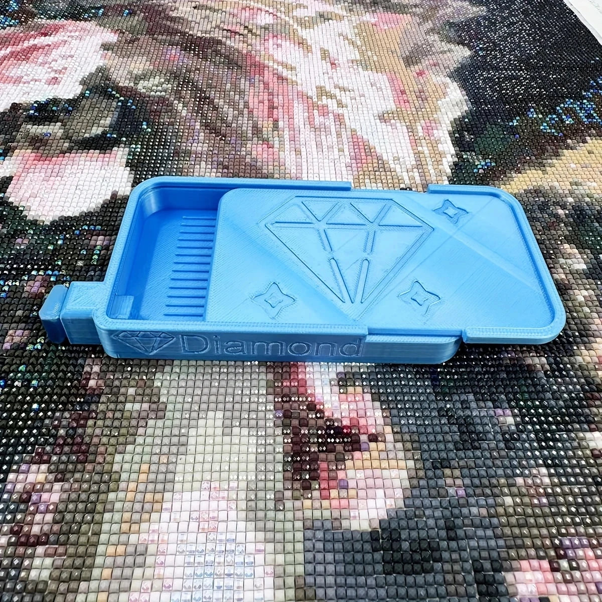 Diamond Painting Storage Tray — Slide Cover Drill Organizer
