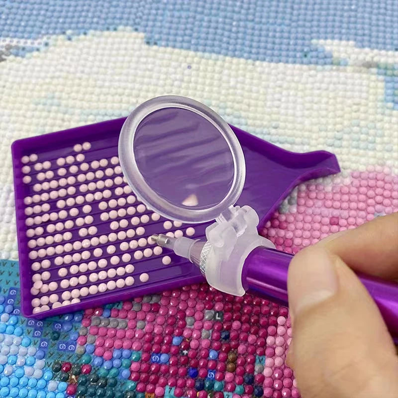 Diamond Painting Magnifying Glass — Adjustable Lens