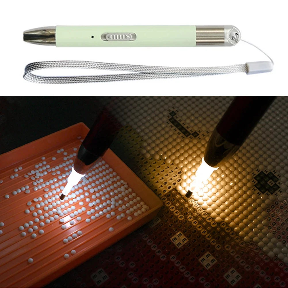 LED Diamond Painting Pen — Professional (USB Rechargeable)