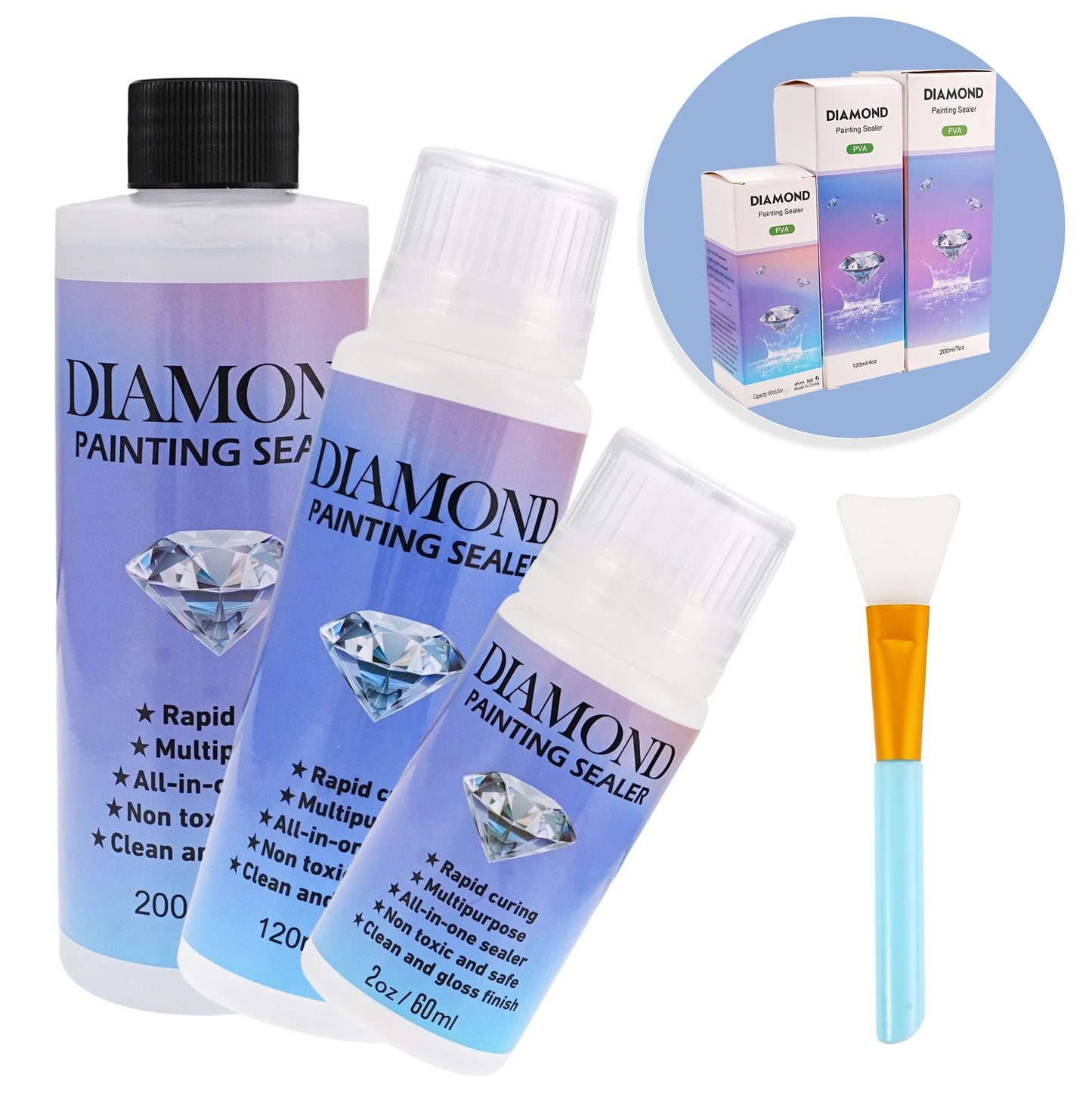 Diamond Shield — Premium Diamond Painting Sealer