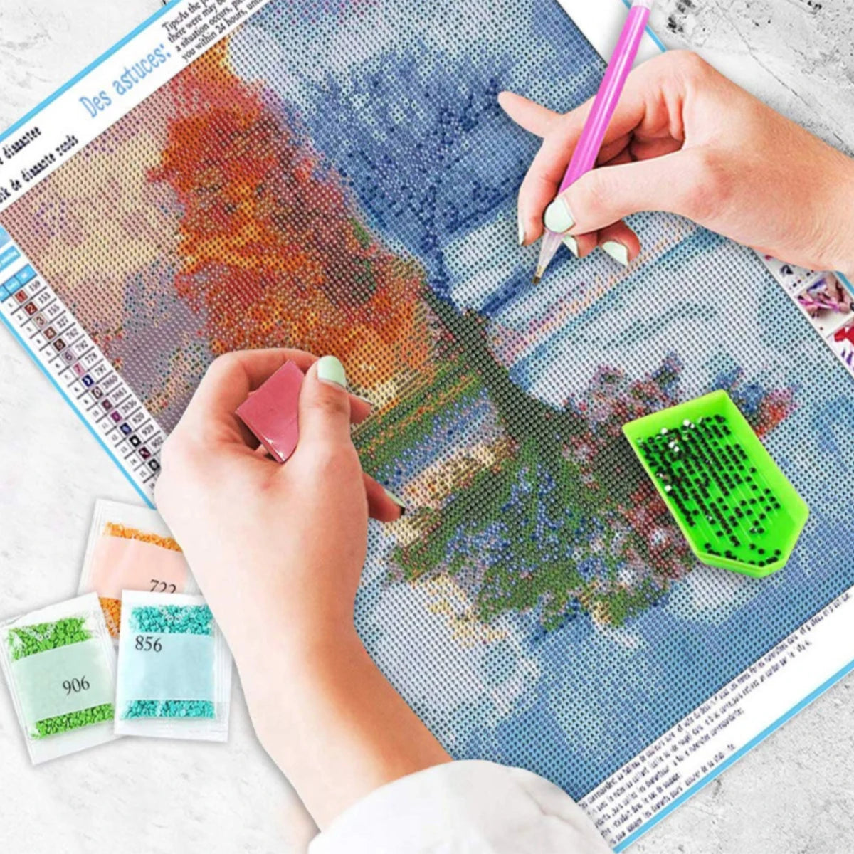 Van Gogh Starry Night — Diamond Painting Kit