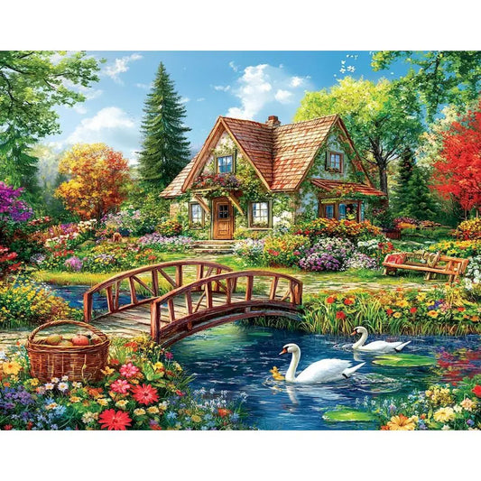 Landscape Diamond Painting Kit — Find Your Calm