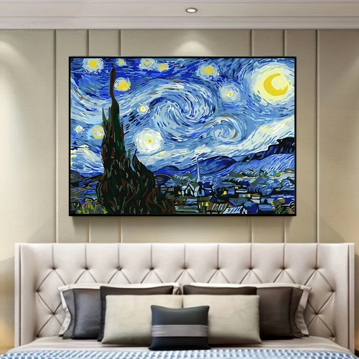 Van Gogh Starry Night — Diamond Painting Kit