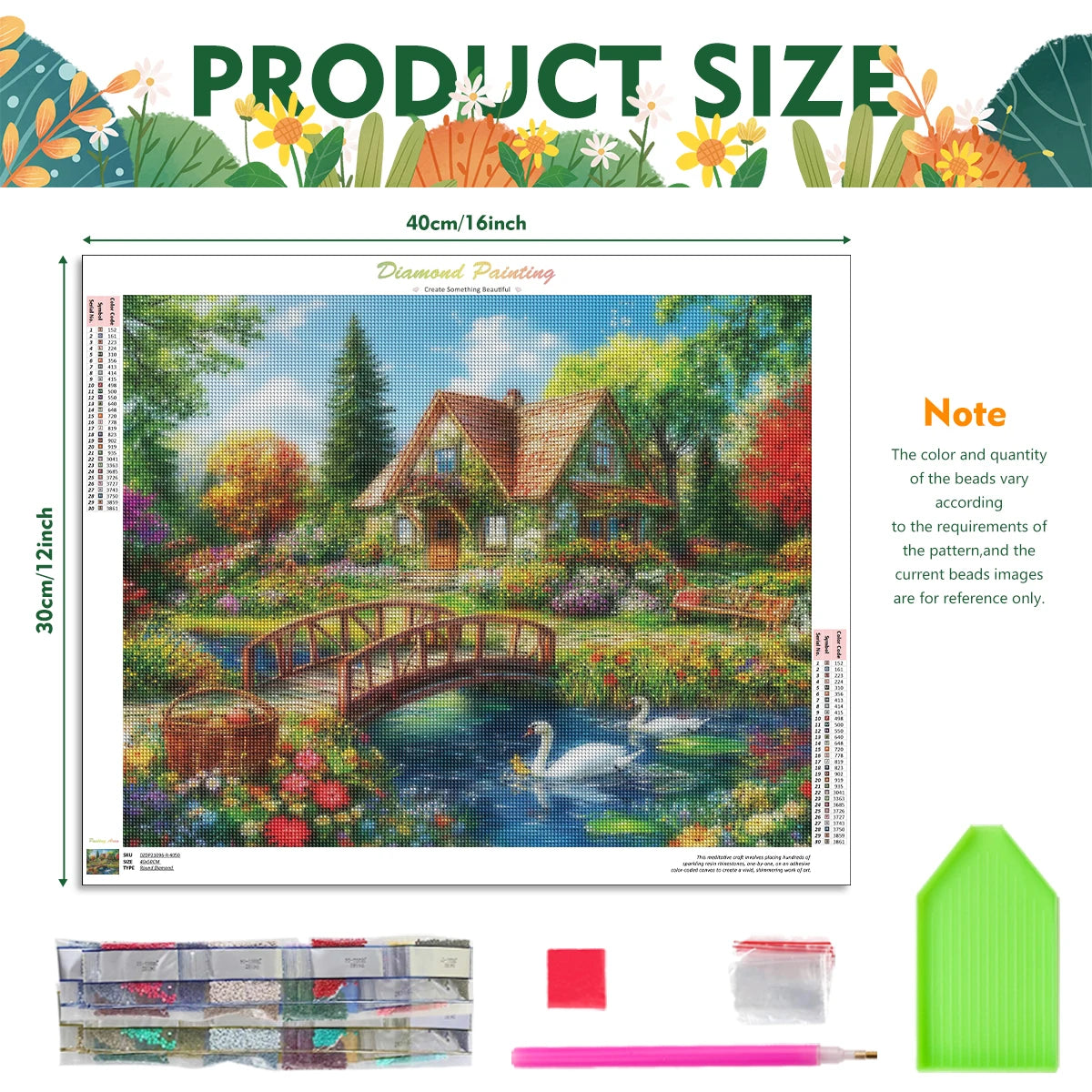 Landscape Diamond Painting Kit — Find Your Calm
