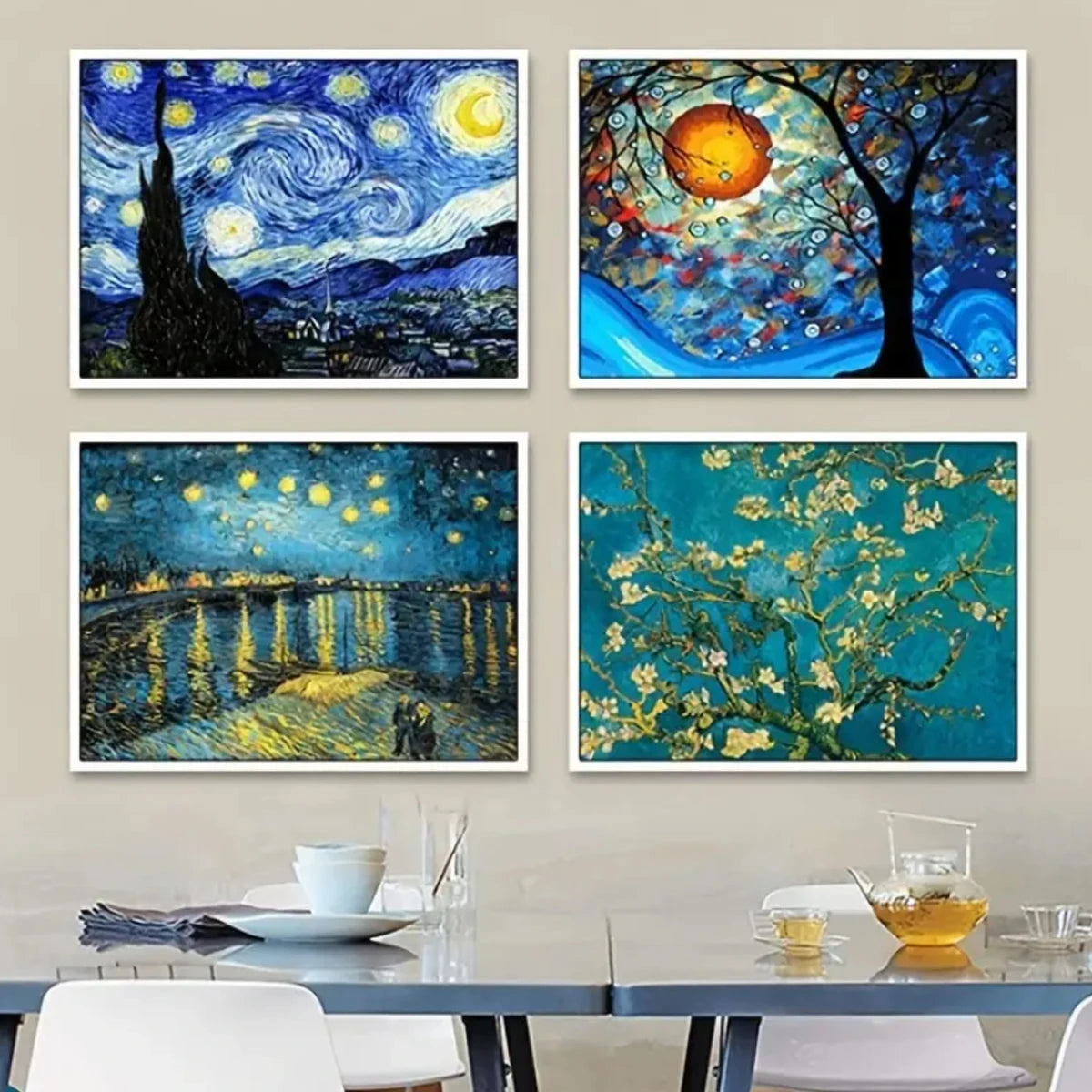 Van Gogh Starry Night — Diamond Painting Kit