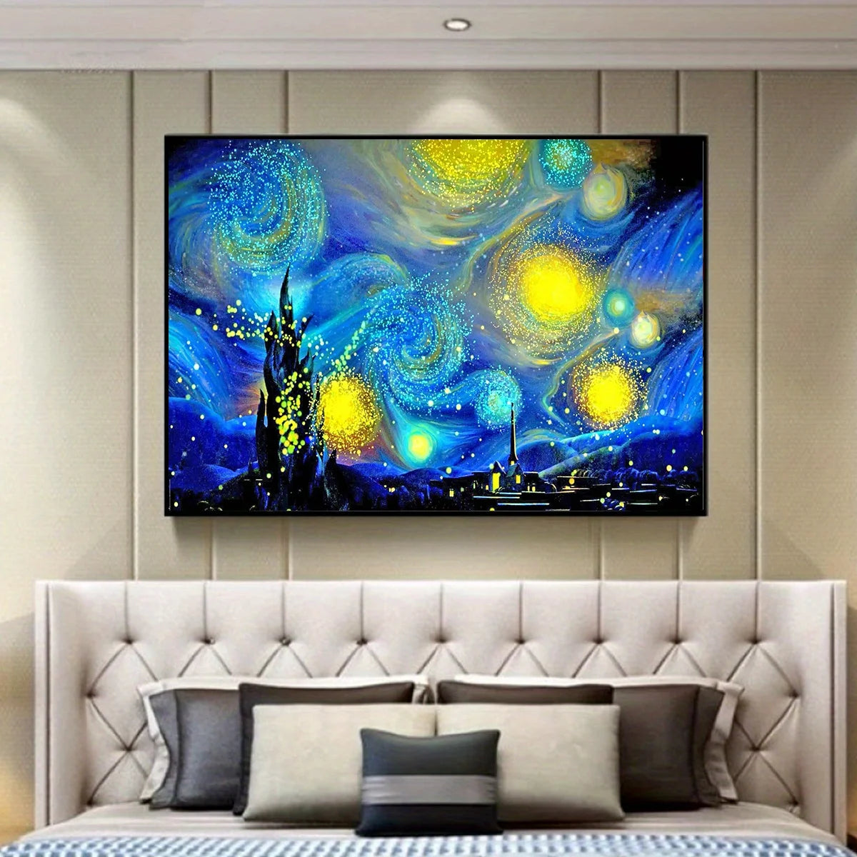 Van Gogh Starry Night — Diamond Painting Kit