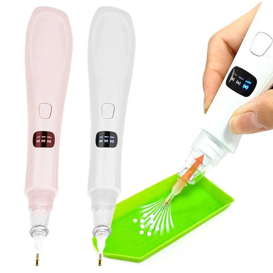 Electric Diamond Painting Pen — USB Rechargeable (4 Drill Heads)