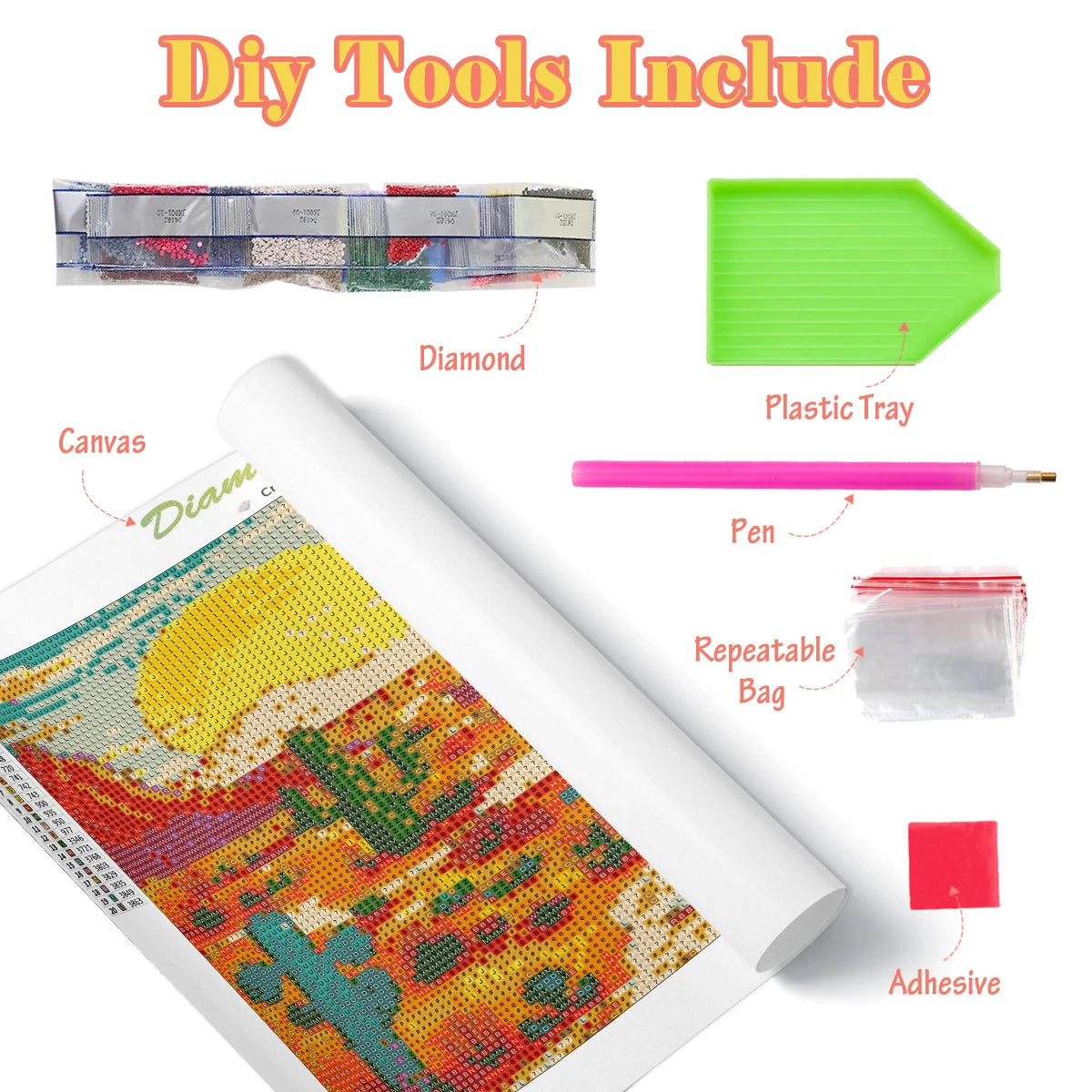 Landscape Diamond Painting Kit — Find Your Calm