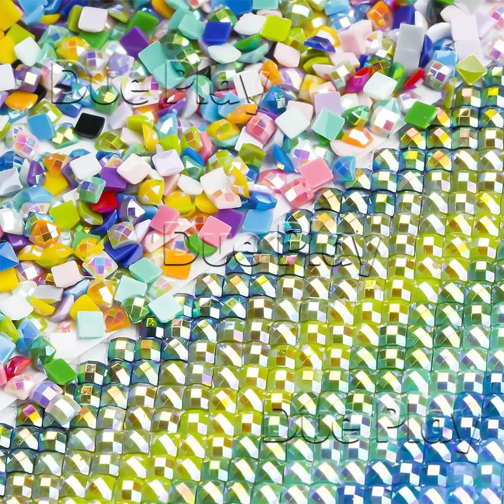 Custom Photo Diamond Painting Kit — Premium (200 AB Diamond Colors)