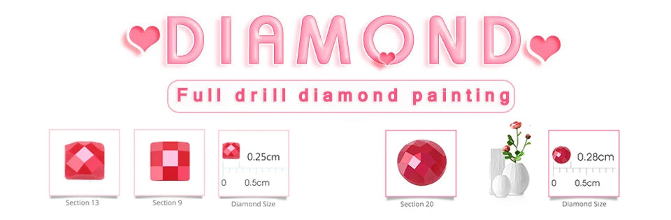 Custom Photo Diamond Painting Kit — Premium (200 AB Diamond Colors)