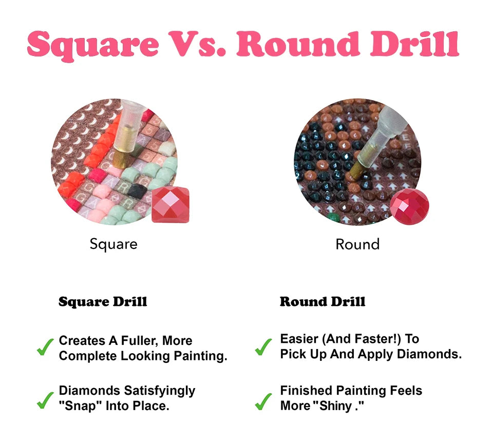 Custom Photo Diamond Painting Kit — Premium (200 AB Diamond Colors)