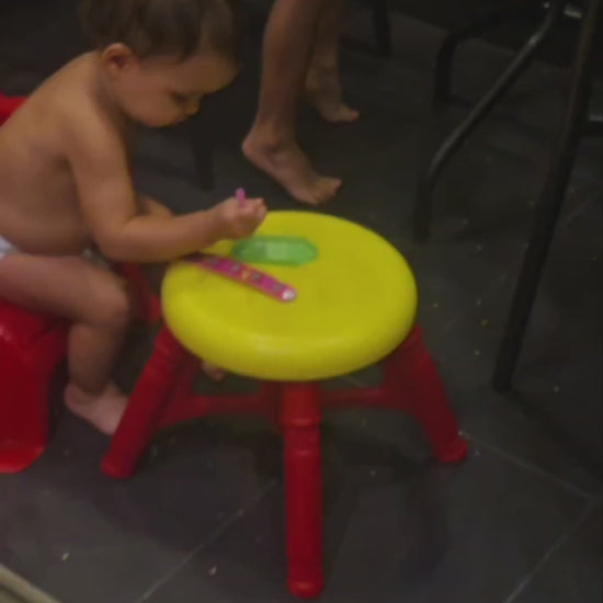 Diamond painting session footage